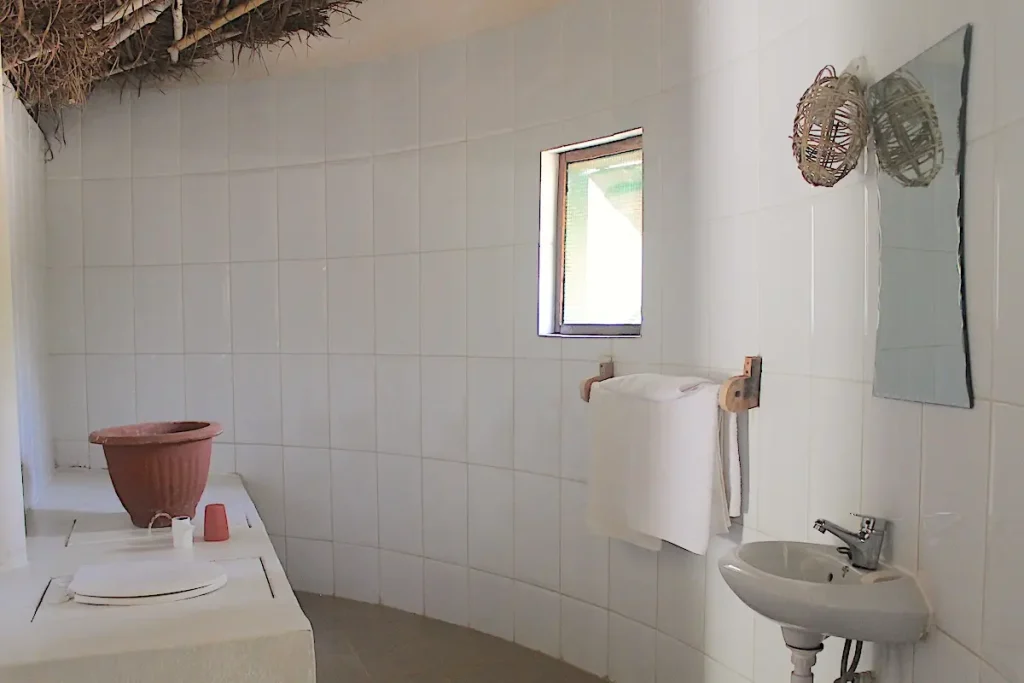 Badezimmer Unterkunft in Gambia