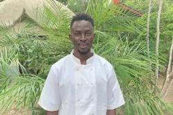 Eten in Gambia - Chef-kok in opleiding