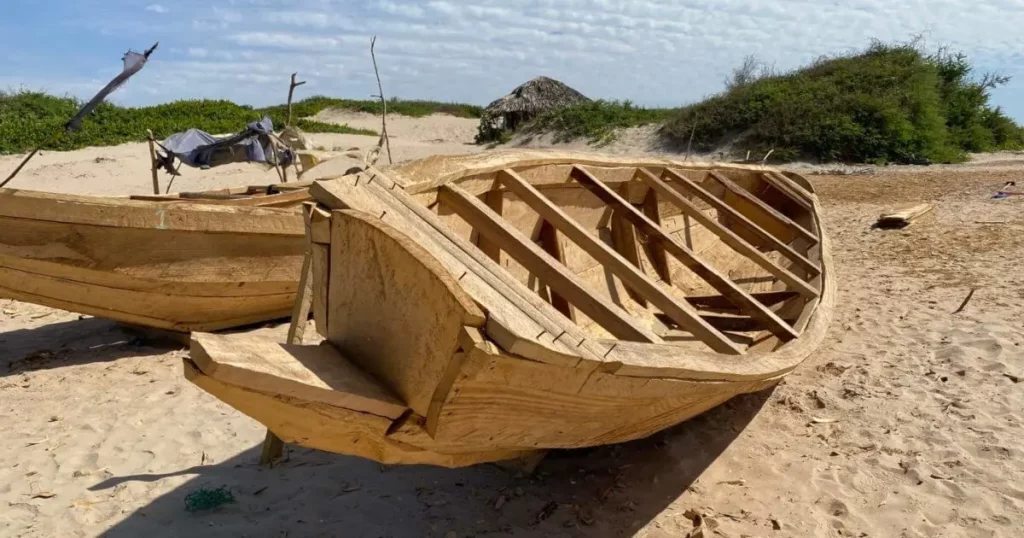 Gambian boat