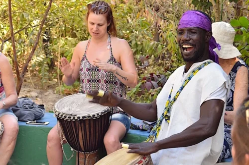 Talleres de percusión de Gambia