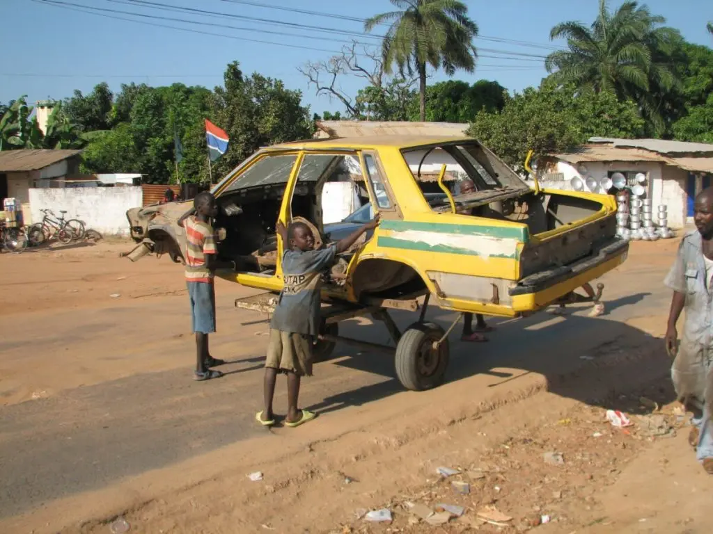 Gambian taxi