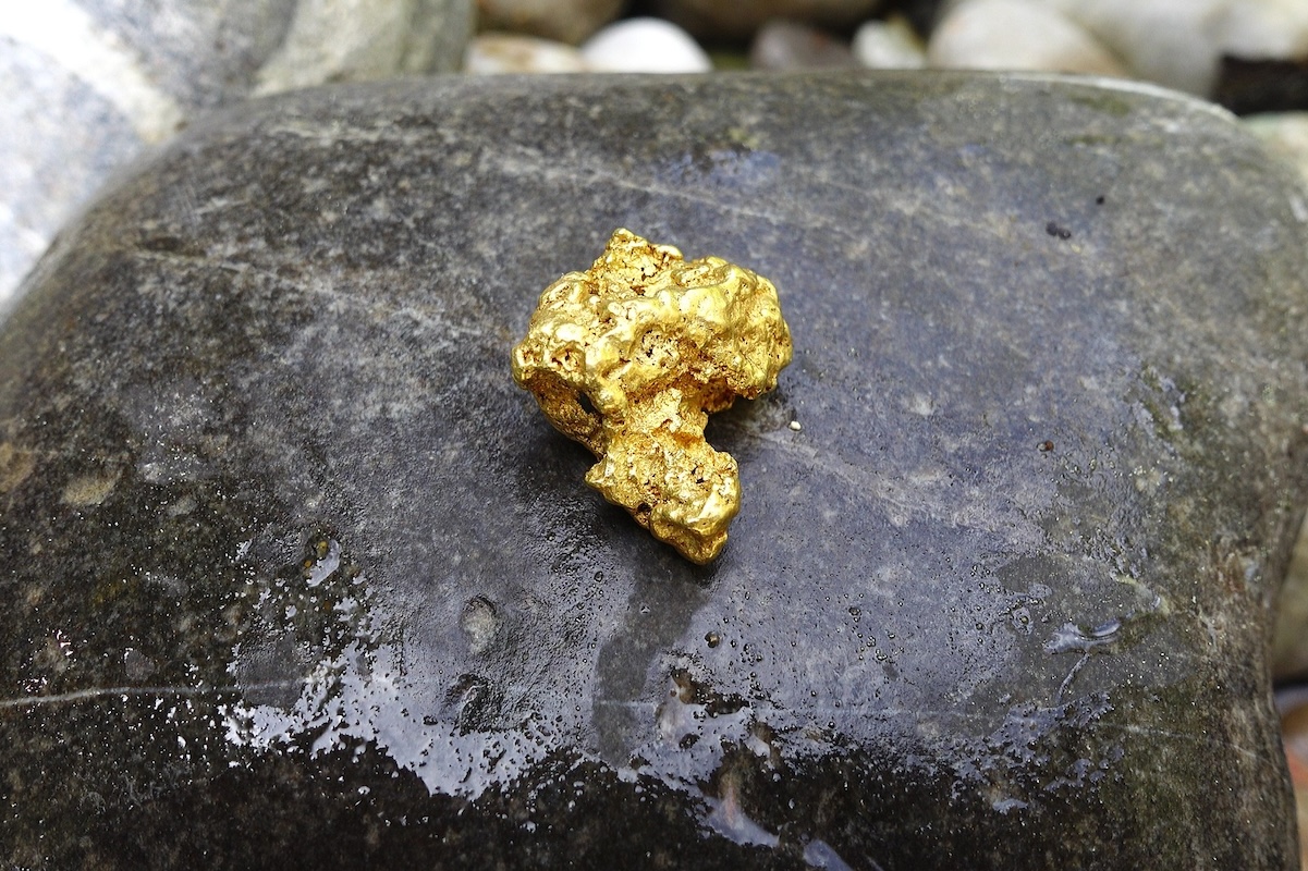 Gold nugget Gambia tribal culture