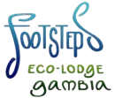Este es el logo de la empresa Footsteps Ecolodge