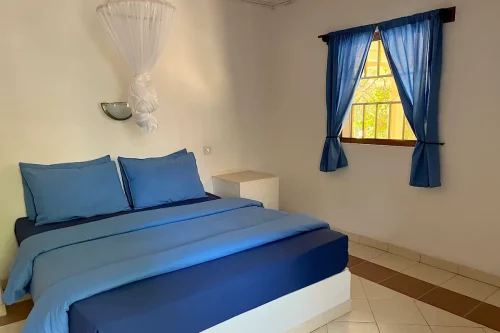 Gambia accommodation - bedroom