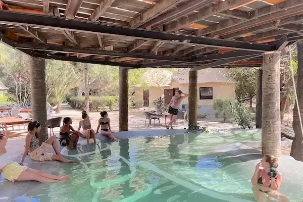 Gambia's only eco pool