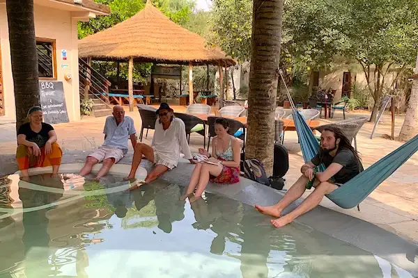 Pool in the Gambia